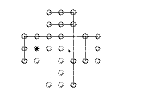 Solitare atari screenshot
